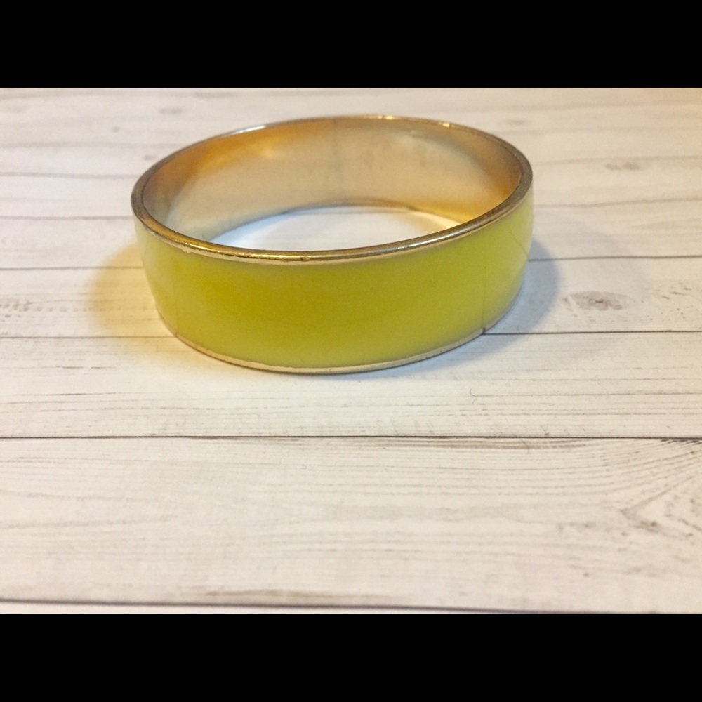 Enamel bangle bracelet